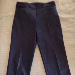 New super comfortable slip on stretch blue capris